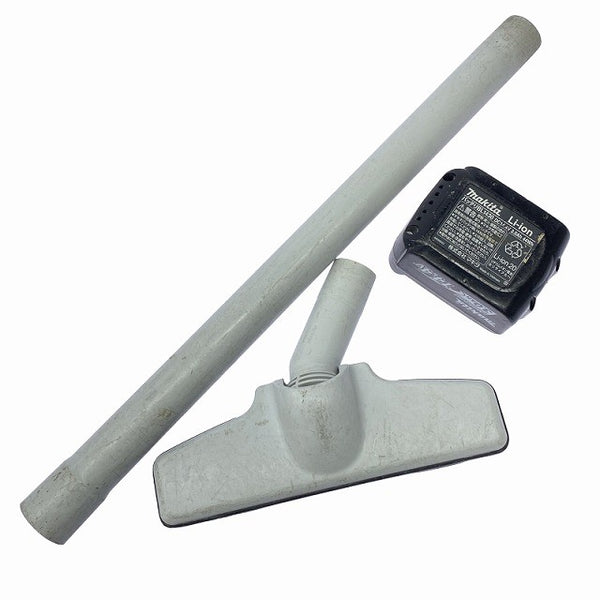 ☆中古品☆makita マキタ 18V 充電式クリーナー CL140FD 本体＋パイプ＋ノズル バッテリ1個(14.4V 3.0Ah)付 コードレス 掃除機129219 - 10