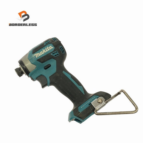 ☆中古品☆makita マキタ 18V 充電式インパクトドライバー TD173D 青/ブルー 本体のみ コードレス バッテリー式 締付け 電動工具124568