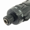 ☆中古品☆makita マキタ 7.2V 充電式ペンドライバドリル DF010DSB 黒/ブラック バッテリ1個(1.0Ah) 充電器 ケース付 コードレス131036 - 8
