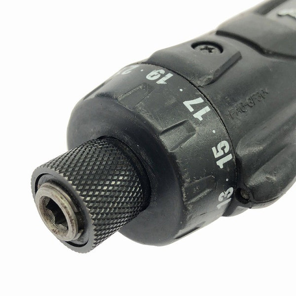 ☆中古品☆makita マキタ 7.2V 充電式ペンドライバドリル DF010DSB 黒/ブラック バッテリ1個(1.0Ah) 充電器 ケース付 コードレス131036 - 8