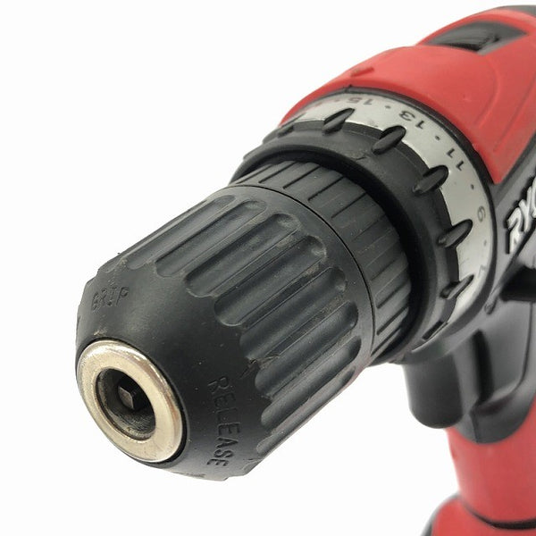 ☆中古品☆RYOBI リョービ 12V 充電式ドライバドリル BD-123 バッテリ2個(1.3Ah) 充電器付 コードレス ドリルドライバー138192 - 6