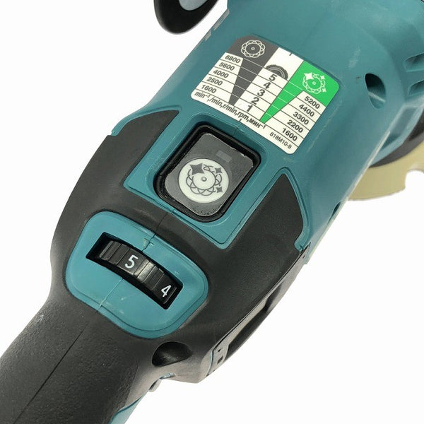 ☆比較的綺麗☆makita マキタ 18V 充電式ランダムオービットポリッシャー PO500D 本体のみ コードレス 研磨機 ポリシャー137401 - 8