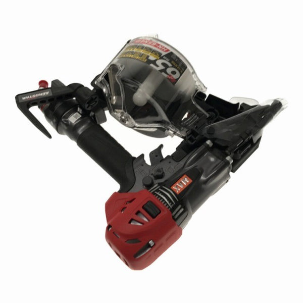 ☆未使用品☆ MAX マックス 65mm 高圧釘打機スーパーコイル/ネイラ HN-65N4(D)-G クールグレー エアロスター 釘/クギ130048 - 6