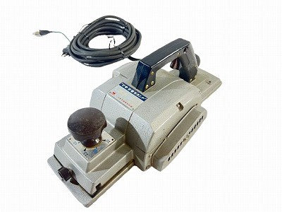 ☆中古品☆makita マキタ 100V 電気かんな 1804 替刃3箱 木箱付き 電動かんな カンナ 鉋 研磨 研削 切断 電動工具 - 0