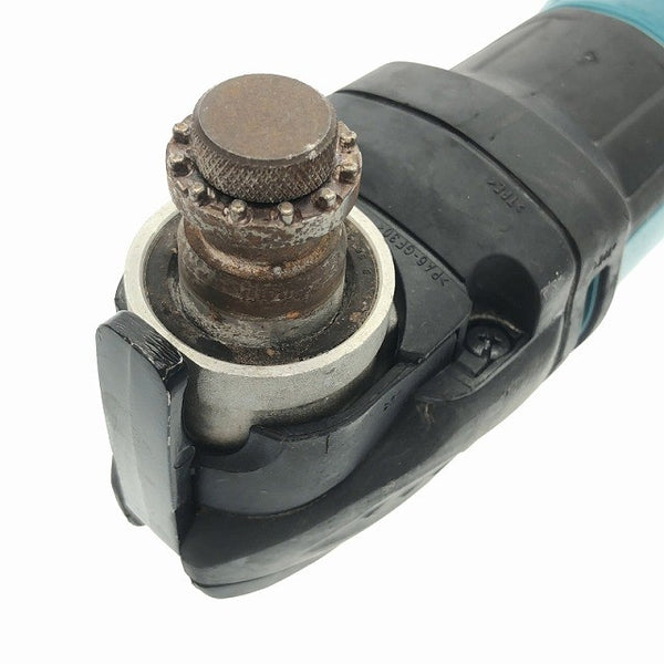 ☆中古品☆ makita マキタ 14.4V/18V 充電式マルチツール TM41D 青/ブルー 本体+バッテリー1個(18V 6.0Ah) - 6