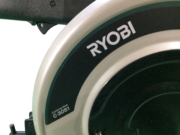 ☆比較的綺麗☆RYOBI リョービ 100V 305mm 高速切断機 C-3051 厚さ2.5～1.0mm 切断機 鉄工 切断118030 - 10