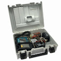 ☆中古品☆makita マキタ 14.4V 充電式インパクトドライバー TD130D バッテリ2個(3.0Ah) 充電器 ケース付 コードレス バッテリー式131325 - 2