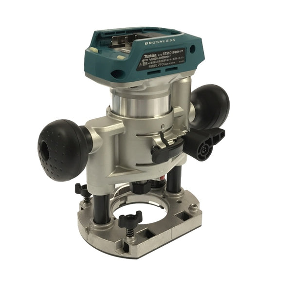 ☆未使用品☆makita マキタ 18V 充電式トリマー RT51DRG バッテリ1個(18V6.0Ah) 充電器 ケース付 コードレス バッテリー式 - 6
