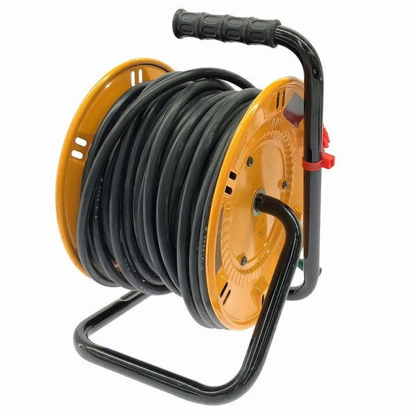 ☆中古品☆NICHIDO 日動工業 単相100V 30m コードリール NP-E34 屋内用 延長コード 電工ドラム ドラムリール137872 - 4
