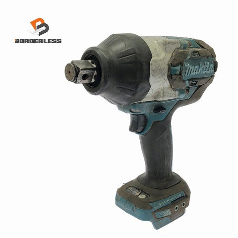 ☆中古品☆makita マキタ 18V 充電式インパクトレンチ TW1001DZ 本体のみ 電動工具 コードレス バッテリー式 自動車整備125829