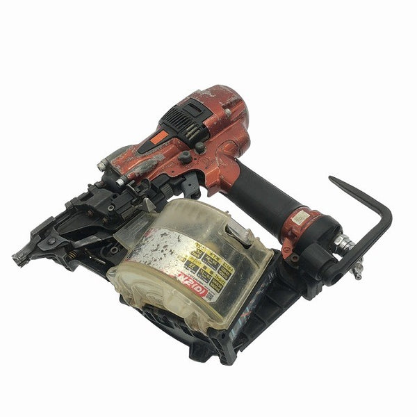 ☆中古品☆ MAX マックス 65mm 高圧エア釘打ち機 HN-65N2(D)-R 本体+ケース 釘/クギ ねじ/ネジ エアーツール - 4