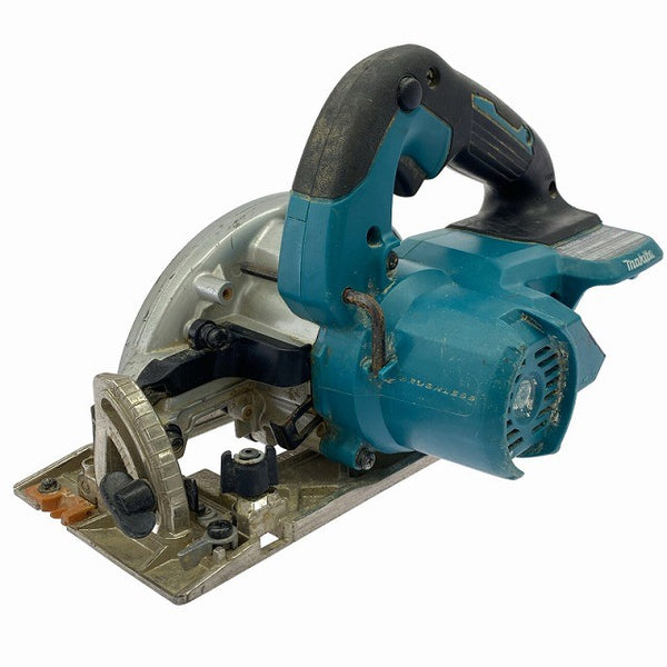 ☆比較的綺麗です☆makita マキタ 18V 165mm 充電式マルノコ HS631D 青/ブルー 本体のみ 電動工具 切断機127967 - 4