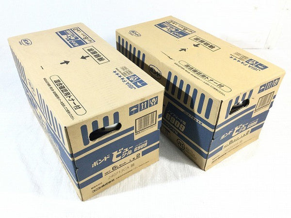 ☆未使用4缶☆KONISHI コニシ ボンド ビューシール 6909 NB/ノンブリード 2成分形ポリウレタン系 6Lセット 2缶入×2箱 シーリング材113081 - 4