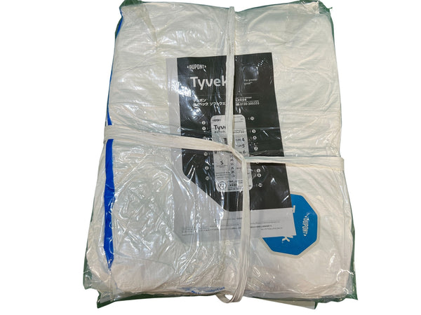☆未使用品☆DUPONT デュポン 化学防護服 Tyvek タイベックソフトウェア2型 Lサイズ ホワイト/白 70枚入129939 - 6