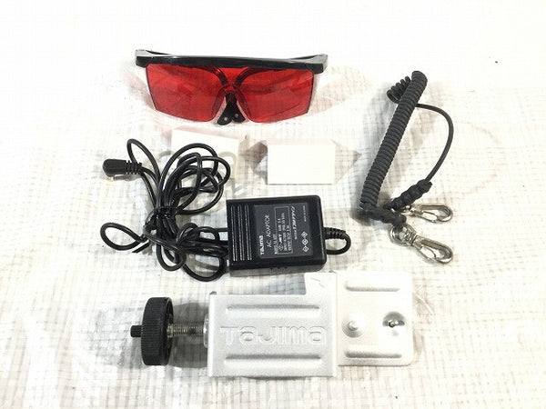 ☆中古品☆Tajima タジマ レーザー墨出器 TSL-T4Y3J101P 追尾センサー 矩十字・横全周 センサー 測量用品127549 - 10