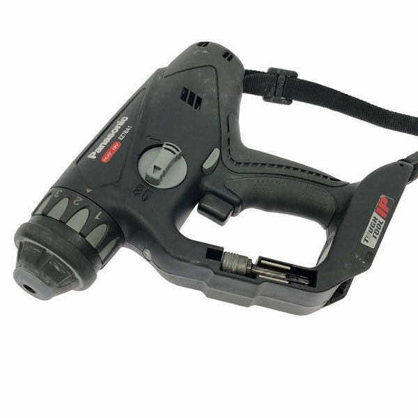 ☆中古品☆Panasonic パナソニック 14.4V/18V 充電マルチハンマードリル EZ78A1LJ2G-B バッテリ2個(18V 5.0Ah)充電器 ケース付137223 - 4