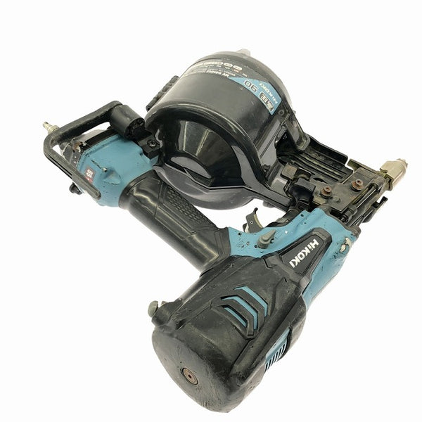 ☆中古品 限定色☆HiKOKI ハイコーキ 90mm 高圧 ロール釘打機 NV90HR2(SCB) 青/セームブルー コイルネイラ エア釘打機 - 4