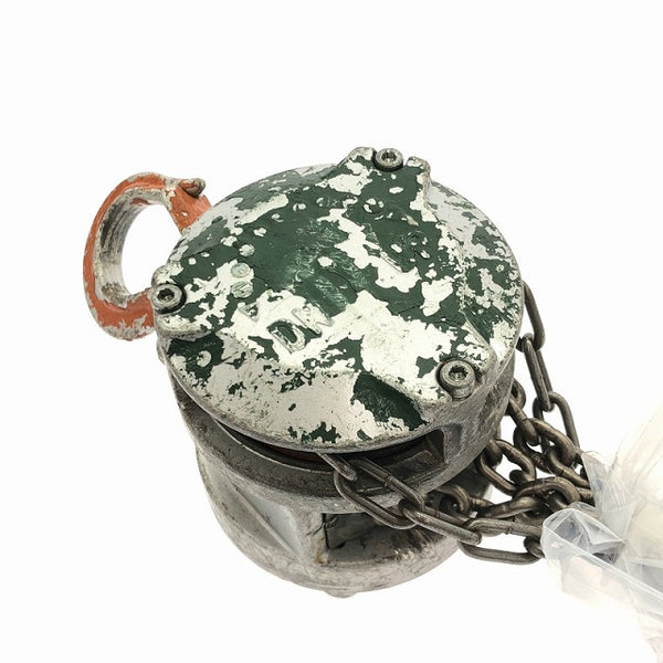 ☆中古品☆KITO キトー 手動チェーンブロック CX005 荷重500kg/0.5ton 揚程2.5m 手動式 チェンブロック 荷揚げ機 吊り具 - 5