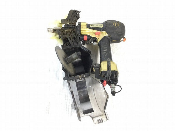 ☆中古品☆HITACHI 日立工機 50mm 高圧ロール釘打機 NV50HR(S) パワー切替機構付き エア工具 エアツール 大工道具 釘打ち機118576 - 9