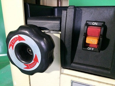 ☆中古品☆ 株式会社イリイ 100V 自動カンナ T163/T-163 本体+集じん袋 最大切削幅 330mm 最大切削厚さ 152mm 切断 木工 加工 - 6