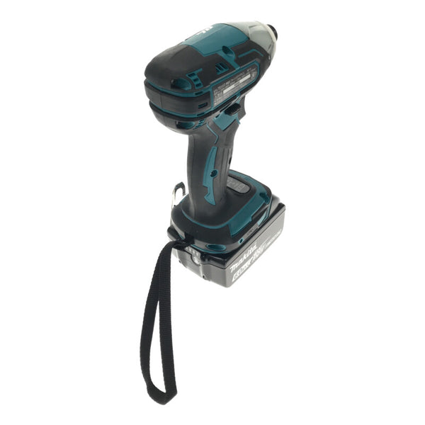 ☆未使用品☆makita マキタ 18V 充電式ソフトインパクトドライバ TS141DRGX バッテリー2個(18V 6.0Ah) 青/ブルー 充電器 ケース付 - 6