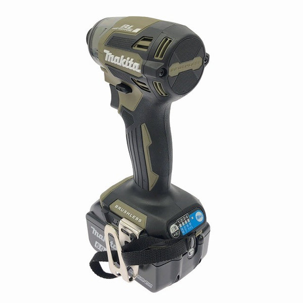 ☆未使用品 ケース不良☆makita マキタ 18V 充電式インパクトドライバ TD173DRGXO オリーブ バッテリー2個(18V 6.0Ah)充電器135483 - 7