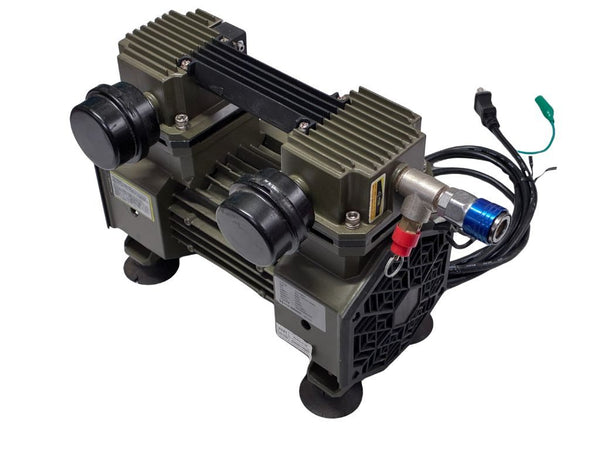 ☆美品☆ HAIGE ハイガー 100V 超小型エアーコンプレッサー HG-DC880N1 静音 エアコンプレッサー エアーツール エア工具135530 - 5