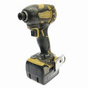 ☆中古品☆HITACHI 日立工機 14.4V コードレスインパクトドライバー WH14DDL2 バッテリー2個(14.4V 6.0Ah)充電器 ケース付 - 4