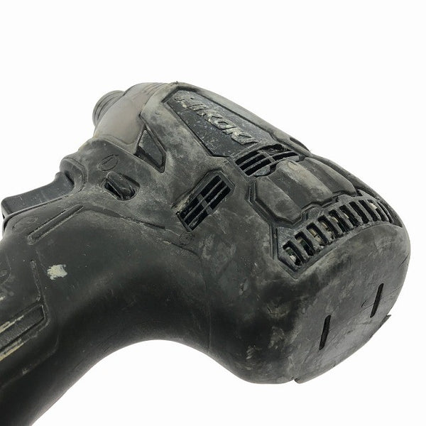 ☆中古品☆HiKOKI ハイコーキ 18V コードレスインパクトドライバー WH18DDL2 黒/ブラック 本体のみ 電動工具119915 - 9