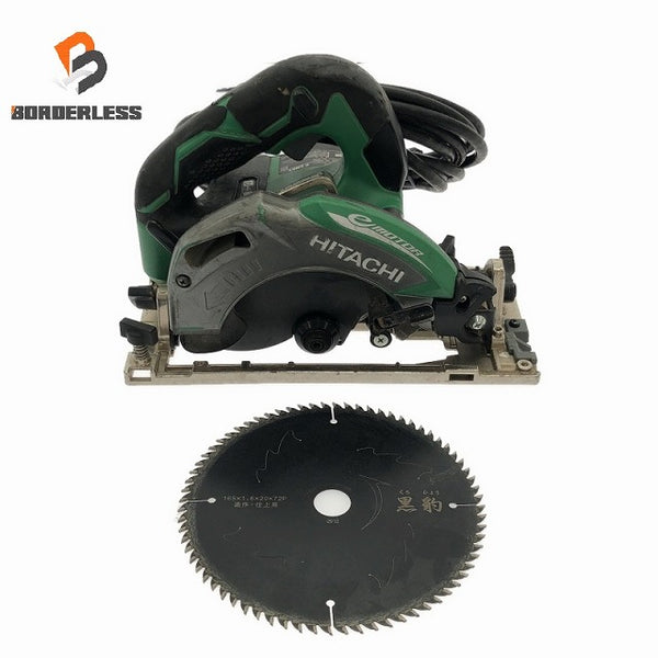 ☆中古品☆HITACHI 日立工機 165mm 深切り電子丸のこ C6MEY 丸鋸/マルノコ/丸ノコ - 1