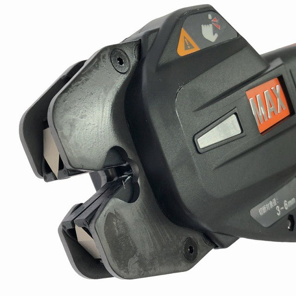 ☆未使用品☆MAX マックス 充電式メッシュ筋カッタ PJ-C060 バッテリー1個(18V 5.0Ah)充電器 ケース付 コードレス 鉄筋カッター134401 - 8