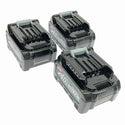 ☆未使用 3点セット☆makita マキタ 40Vmax 2.5Ah 純正リチウムイオンバッテリー BL4025 リチウムイオン電池 蓄電池 充電池134530 - 5