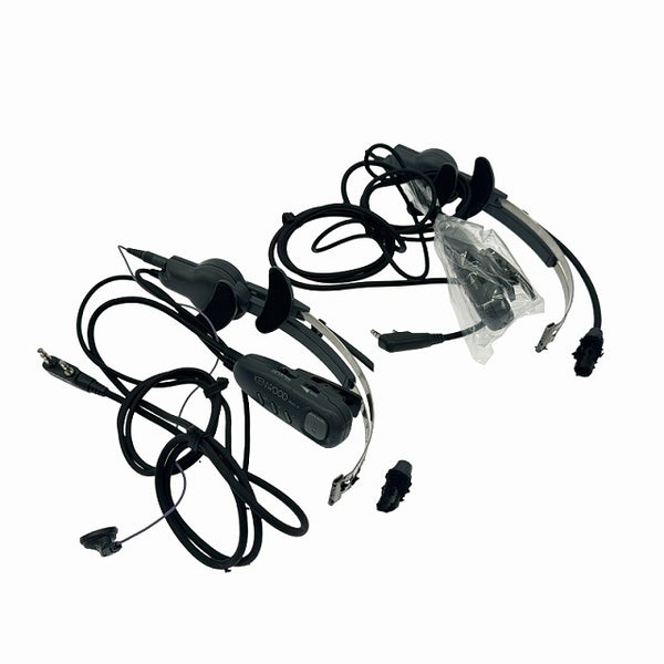 ☆極美品☆KENWOOD ケンウッド ヘッドセット HMC-4(G) 2点セット VOX/PTT/TOT対応 3キーリモコン対応 - 2