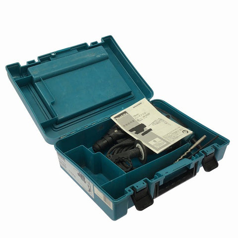 ☆中古品☆makita マキタ 100V 18mm ハンマドリル HR1830F ケース付 穴あけ 穿孔 電動工具129535 - 0