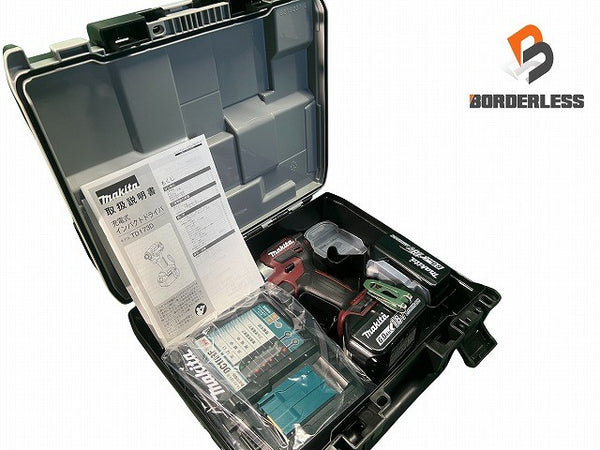 ☆未使用品☆makita マキタ 18V 充電式インパクトドライバー TD173DGXAR 赤/オーセンティックレッド フルセット133458 - 2