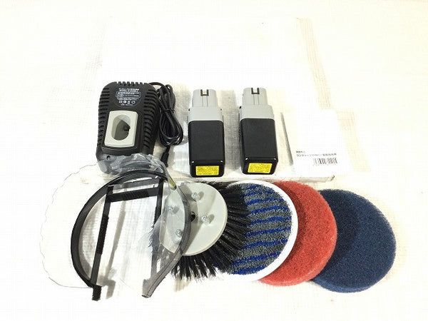 ☆美品☆大一産業 FPS 9.6V 小型コードレスポリッシャー ランチャープロ バッテリ2個(3.0Ah) 充電器 他付属品 充電式 清掃機器117404 - 10