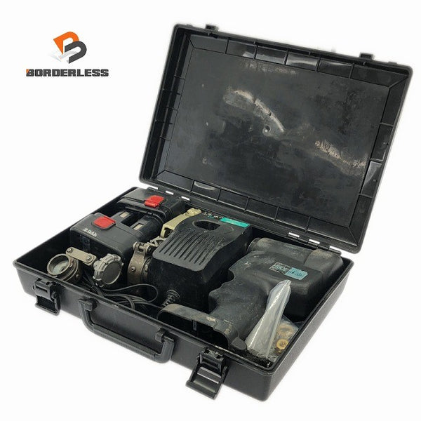 ☆中古品☆REX レッキス 9.6V コードレスフレア RF20N バッテリ2個(2.0Ah)充電器 パーツ ケース付 充電式フレアツール137219 - 1