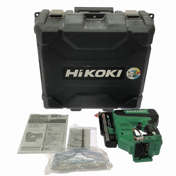 ☆比較的綺麗☆ HIKOKI ハイコーキ 35mm コードレスピン釘打機 NP3635DA ケース付 ピンネイラ ピンタッカ129351 - 3