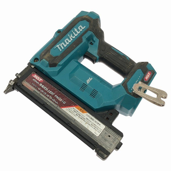 ☆中古品☆makita マキタ 40Vmax 充電式仕上釘打機 FN001GRDX バッテリ2個(2.5Ah) 充電器 ケース フィニッシュネイラ 電動工具136744 - 4