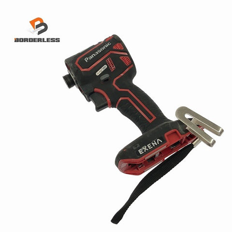 ☆中古品☆Panasonic パナソニック 14.4V/18V 充電インパクトドライバー EZ1PD1 赤 本体のみ コードレス 充電式123933