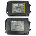 ☆中古品セット☆makita マキタ 18V 2.0Ah 純正 リチウムイオンバッテリー2個 BL1820B 急速充電器 DC18RF付 残量表示有 蓄電池137116 - 10