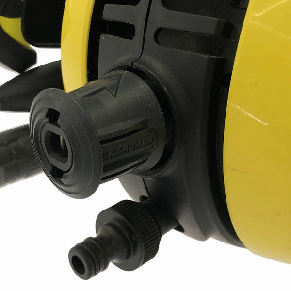 ☆比較的綺麗☆KARCHER ケルヒャー 100V 家庭用高圧洗浄機 JTKサイレント 吐出しホース＋水道ホース＋ガン＋ノズル付 洗車117244 - 7