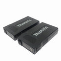 ☆中古品セット☆makita マキタ 3.6V リチウムイオン薄型バッテリー2個 BL1055B ファン＋ACアダプタ＋ファンケーブル付135777 - 6