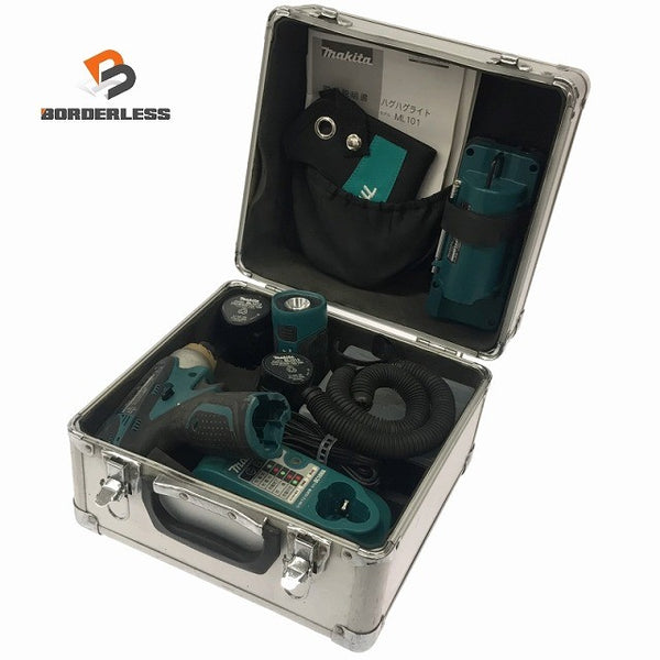 ☆中古品☆makita マキタ 10.8V TD090D･LEDライト･ラジオセット CK1002SP  インパクトドライバー120550 - 1