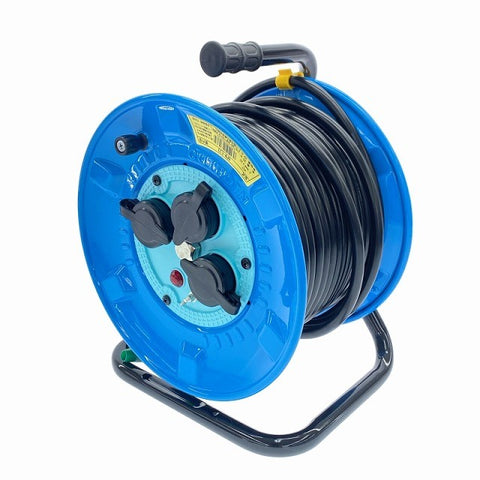 ☆未使用訳あり品☆NICHIDO 日動工業 100V 30m 屋外型 コードリール NPW-E33 防雨防塵型 アース付 電工ドラム ドラムリール - 0