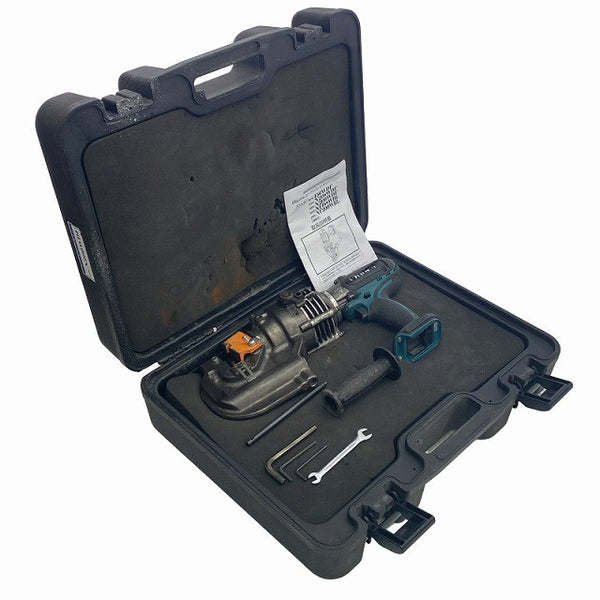 ☆中古品☆Ogura オグラ 18V コードレスパンチャー HPC-N209WDF パーツ ケース付き 油圧式パンチャー 充電式パンチャー131580 - 2