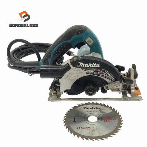 ☆中古品☆makita マキタ 100V 125mm 内装マルノコ 5241 コード式 内装丸のこ 内装丸ノコ 内装丸鋸 木工用 切断機 電動工具131695