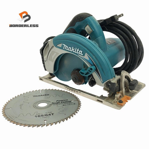 ☆中古品☆makita マキタ 100V 165mm マルノコ 5637BA コード式 丸ノコ 丸のこ 丸鋸 木工用 切断機 電動工具123535