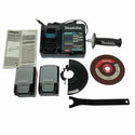 ☆未使用品☆makita マキタ 150mm 充電式ディスクグラインダ GA033GRMX バッテリー2個(4.0Ah) 充電器 ケース付138708 - 9