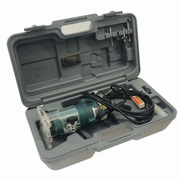 ☆中古品☆RYOBI リョービ 100V トリマー MTR-40 ケース付 コード式 ルーター 木材加工 トリミング 穴あけ116974 - 2